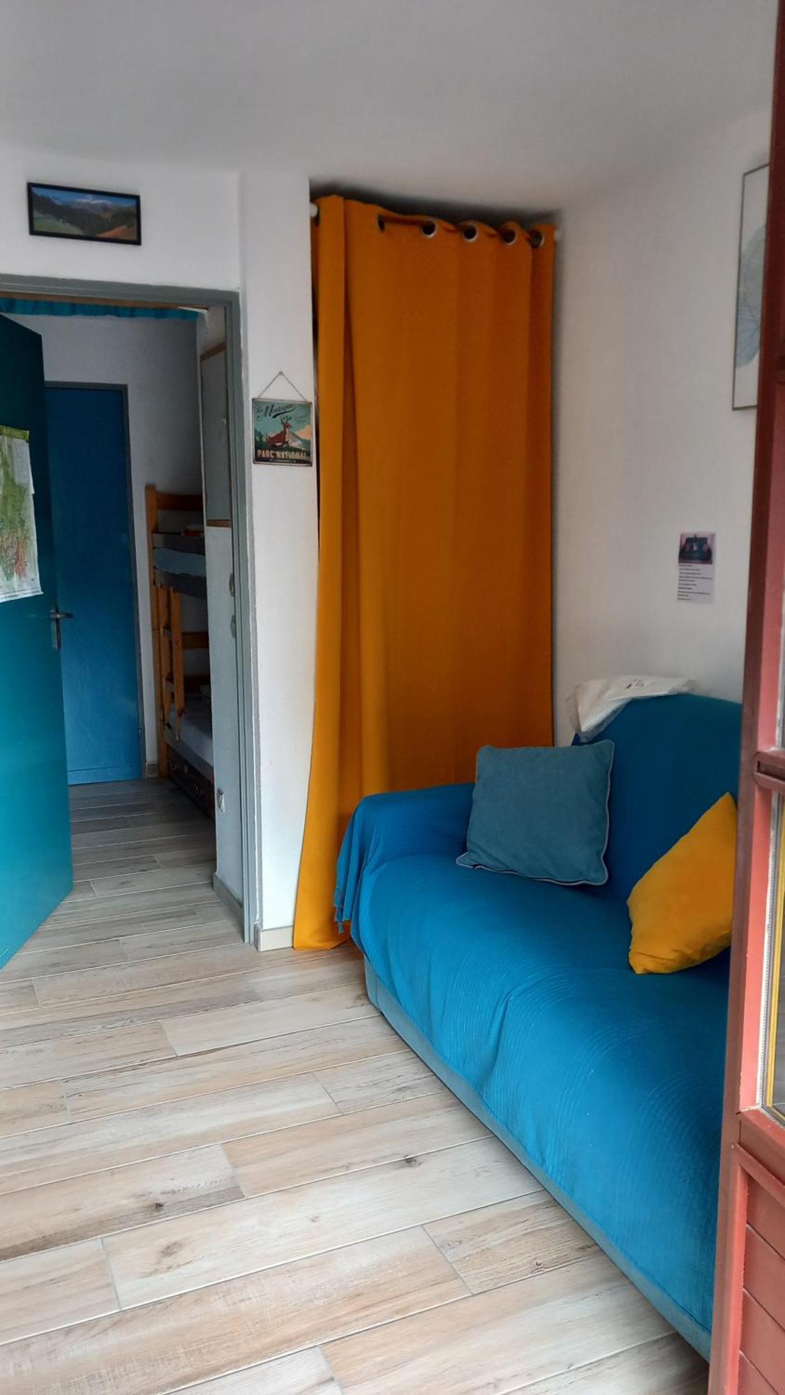 Joli studio avec balcon donnant sur la montagne Sainte-Marie-de-Campan Extérieur photo