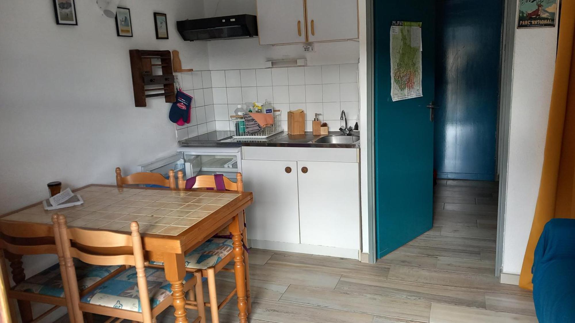 Joli studio avec balcon donnant sur la montagne Sainte-Marie-de-Campan Extérieur photo